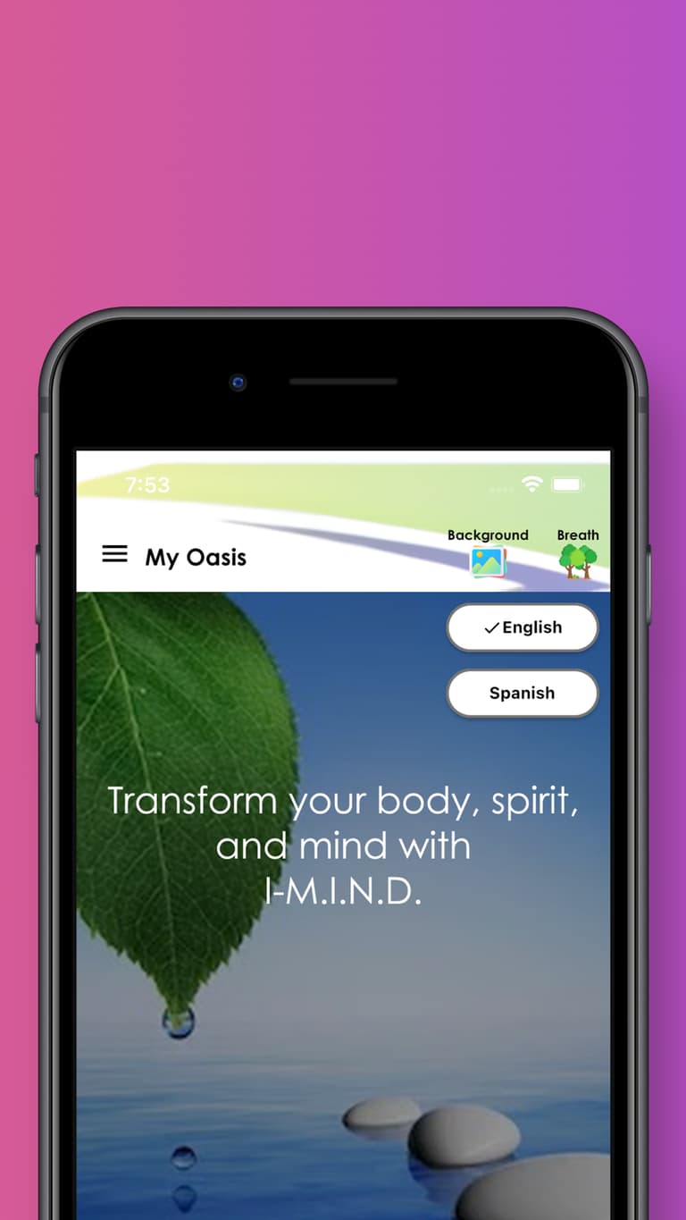 iMindNow app screenshot